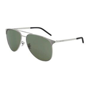 NEW SAINT LAURENT SUNGLASSES, SL279 004 SILVER MEN EYEWEAR SL 279 004